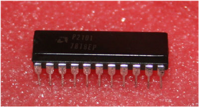 2101 256x4 Static RAM with Separate I/O